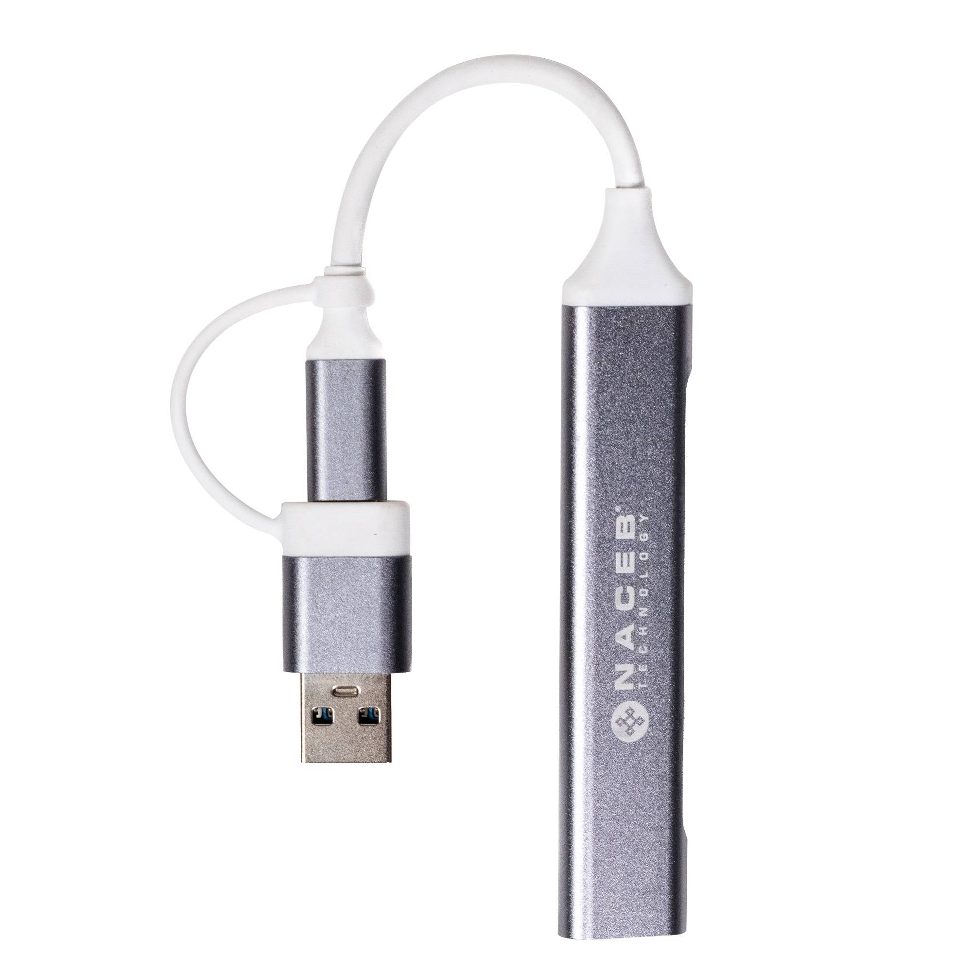 NACEB Hub Usb-C/A A 4 Puertos 1*Usb 3.0 - 3*Usb2.0 NA-0124 NACEB Hub Usb-C/A A 4 Puertos 1*Usb 3.0 - 3*Usb2.0 NA-0124